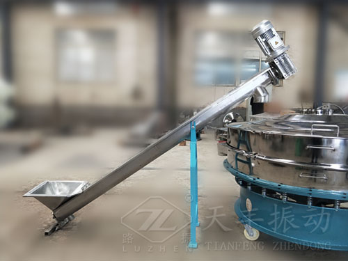 天豐振動生產(chǎn)的螺旋輸送機